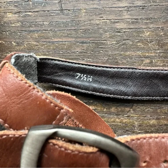 Vintage Nine West Brown Leather Mary Janes - Picture 9 of 9